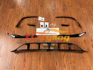 XLstyling accessori per auto per Mercedes <span class=keywords><strong>Benz</strong></span> <span class=keywords><strong>a</strong></span> Class W176 16-18 A45 Sport paraurti labbro splitter Set canard - Product Image 3