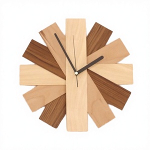 Premium Natural Wooden <b>Wall</b> <b>Clock</b> Low Cost Elegant Home <b>Decor</b> <b>Clock</b> for Living Room Bedroom Office - Product Image 3