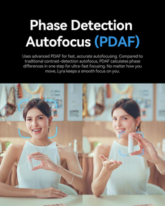 Cámara Web Hollyland Lyra 4K con Seguimiento por IA y Encuadre Automático Inteligente, Visión 4K con Ultra-Voz para Transmisión en Vivo y Reuniones en Línea - Product Image 4