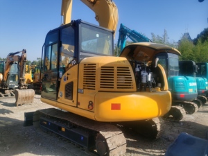 Usado para Komatsu PC70 Mini Excavator 6 Ton Buen estado con motor como componente central Precio competitivo - Product Image 6