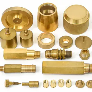 Custom CNC Machining Parts Brass with polishing C1100/C10200/CW008A Bronze Parts Manufacturing Copper Brass Machined Parts