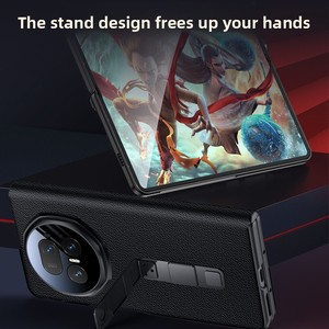 Compatible with Honor Magic V5 <b>phone</b> case magnetic hinge full coverage rotating stand front and back double cover full coverage - Product Image 4