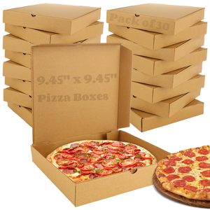 Tùy chỉnh lớn xách tay vuông tông mỡ kháng sóng Cookie bánh pizza hộp giấy - Product Image 1