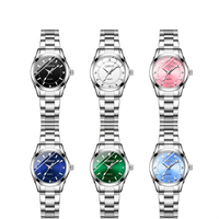 Montre-bracelet à quartz en alliage pour femmes et hommes Dawnlight, montre de couple, étanche, cadran à aiguilles
