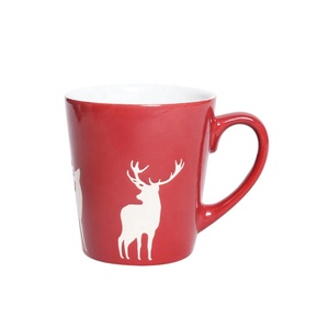Happy go-<span class=keywords><strong>taza</strong></span> con estampado de pantalla de seda, <span class=keywords><strong>taza</strong></span> con diseño navideño de copos de nieve, 80ml, 2,8 oz - Product Image 5