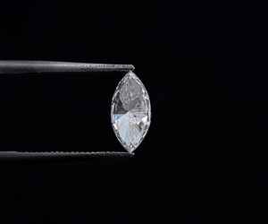 Diamant blanc de laboratoire de 0,47 CT, taille marquise, 8,2x4,0 mm, percé au laser, certifié IGI, OM GEMS, pour bague délicate - Product Image 5