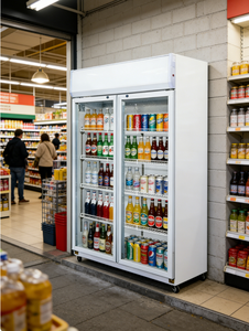 Vitrine Réfrigérée Verticale Commerciale avec Porte Vitrée pour Boissons – Réfrigérateur de Présentation pour <span class=keywords><strong>Magasin</strong></span> - Product Image 6