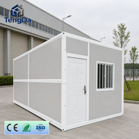 Maisons modulaires préfabriquées abordables, isolées, portables, mini-maisons, maisons en kit, maisons conteneurs pliables pour la vie en famille