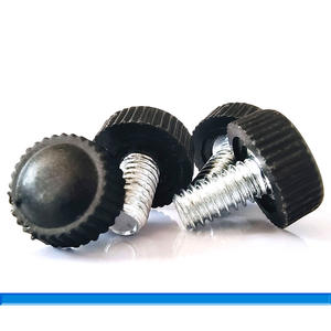 M3 M4 M5 Metric Carbon Thép Tùy Chỉnh Núm Vít Có Thể Điều Chỉnh Đầu Nhựa Có Knurled Vòng Ngón Tay Cái Vít 0.01Mm Dung Sai - Product Image 3