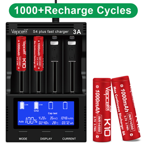 Batería de Iones de Litio de Alta Calidad 14500 Vapcell INR14500 1000mah K10 8A de Descarga - Product Image 5