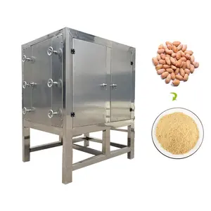 Cashew nuts drying machine peanut flour milling machine peanut powder chopping machine