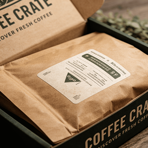 Caja de Embalaje para Suscripción de Cápsulas de Café, Caja de Cartón Corrugado Tipo E con Tapa Superior - Product Image 2