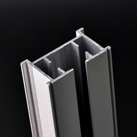 Rail de rideau électrique Jialisi, blanc ivoire, carré droit, 1,1 à 1,8 mm, revêtement électrophoretique pour maison intelligente et hôtel