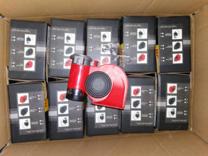 OE 334 Nautilus corno GJZ164 auto 12V camion 24V con motore elettrico <span class=keywords><strong>macchina</strong></span> corno compatto Twin Tone - Product Image 4