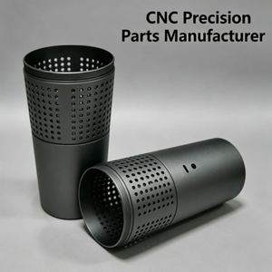 Purificador de Aire para Auto de Acero Inoxidable y Aleación de Aluminio, Mecanizado por CNC, con Función de Perforación, Color Anodizado - Product Image 3