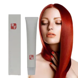Permanent Hair Color 100% Gray Coverage Red Wine Hair Dye Cream Semi-Permanent Magic Fast Root Rescue Touch Up Hair Coloring