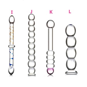 La copa de cristal pene consolador punto g juguete del sexo para adultos anal la masturbación - Product Image 5
