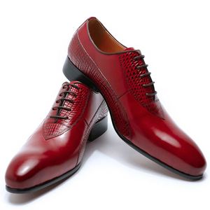 Chaussures habillées en cuir Oxford italien pour hommes, qualité supérieure, à lacets, vente en gros, personnalisables pour mariages et fêtes – Offre spéciale - Product Image 2