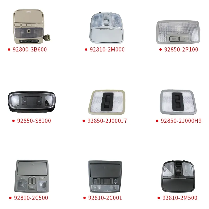 Aus gezeichnete Qualität Auto Decke Lese lampe Schiebedach Schalter Karte Lese lampe mit Brillen etui geeignet für Hyundai Kia