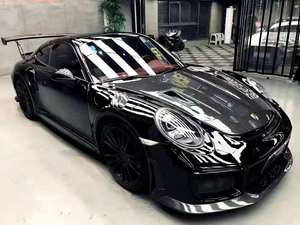 Runde Cho Porshce 911 991 Sợi Thủy Tinh GT2 GT3 RS Front Rear Bumpers Side Váy Chắn Bùn Carnards Thân Cây Nắp Xả Body Kit - Product Image 4