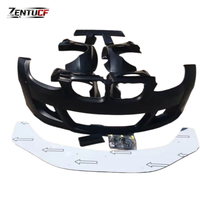 Kit carrosserie large en fibre de verre Série 3 M3, pour pare-chocs avant, aileron arrière et ailes de BMW E92 E93