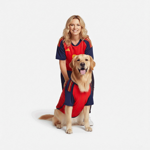 Kaos Lengan Pendek Piala Dunia Sepak Bola Kustom Jersey Sepak Bola Pria Seragam Olahraga Anjing Cepat Kering Bernapas Set Rompi Sepak Bola untuk Penggemar - Product Image 3