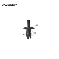 TIYPEOR Boucle de voiture Vis d'expansion en plastique Clip en plastique Clips de pare-chocs Attaches
