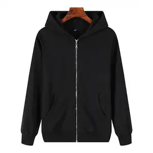 CCXL-Sudadera con capucha para hombre, de algodón 100%, con cremallera, bordada, color negro, para invierno