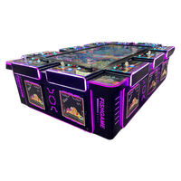ACE FUN GAME Armoire de jeu de table à poisson dragon doré Machine à 10 joueurs 26 en 1 Jeux 30-50% Armoire métallique payante