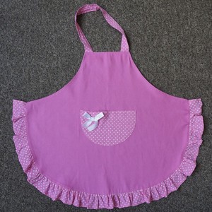 Chất Lượng Cao Bền Dễ Thương <span class=keywords><strong>Retro</strong></span> Đáng Yêu Bông Trắng Bib Maid Tạp Dề Với Túi Có Thể Điều Chỉnh Ruffle Cho Phụ Nữ - Product Image 2