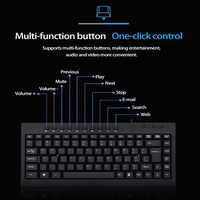 Claviers Pour PC Portable Ultra-mince Ios Windows Anglais Arabe Disposition Filaire Mini Clavier Noir Vente en Gros Bon Marché