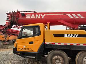 Gebrauchter Sanny 50 Tonnen STC500 STC500E Mobilkran Motor Getriebe 56m Hubhöhe 12 Tonnen Gegengewicht - Product Image 3