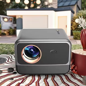 Projecteur de cinéma premium pour salon, résolution 1080p, 500 lumens ANSI, WiFi 2.4G/5G/6G, BT 5.0, projecteur intelligent pour la maison - Product Image 6