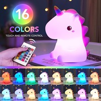 Mini belle lumière de nuit animale de silicone de lumière de toucher doux mené rechargeable pour la lampe de lapin d'enfants