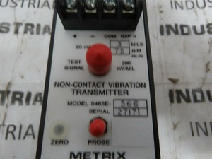TRANSMETTEUR DE VIBRATION SANS CONTACT METRIX 5465E-566 NEUF EN BOÎTE - Product Image 6