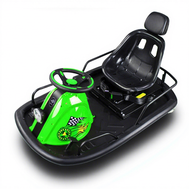 Electric Powered Kids Ride on Go Kart Indoor Outdoor Amusement Park Racing Go Kart for Children