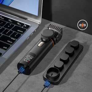 LK-888 Pantalla LCD, Venta al por Mayor, Set <span class=keywords><strong>de</strong></span> Barberí<span class=keywords><strong>a</strong></span> Profesional 6 en 1, Cortadora <span class=keywords><strong>de</strong></span> <span class=keywords><strong>Pelo</strong></span> Eléctrica Inalámbrica Profesional - Product Image 3