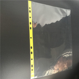 Glaçure Surface lisse claire A4 taille usine vente en gros plastique 100 feuilles/sac pour <span class=keywords><strong>bureau</strong></span> 11 trous feuille de protection - Product Image 6