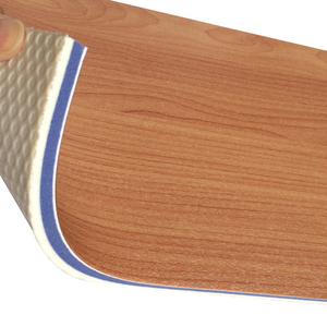 Hiện Đại Sang Trọng Sàn Vinyl 5Mm Dày Chống Trượt Sân Bóng Rổ Thiết Kế Bằng Gỗ Màu Sắc PVC Cho Phòng Tập Thể Dục Trong Nhà Sử Dụng Thiết Kế Đồ Họa - Product Image 1