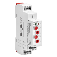 Relais de contrôle de pompe à eau miniature GEYA GRL8-01 AC/DC24V~240V, interrupteur de niveau à flotteur de protection, relais de contrôle de niveau de liquide à flotteur