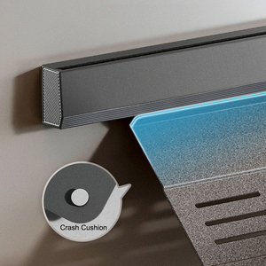 Organizador de Almacenamiento de Pared Directo de Fábrica Goldmine, Soporte para Cuchillos de Cocina, Cucharas y Utensilios con Toallero - Product Image 3