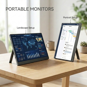 Monitor Portátil con Pantalla Táctil de 11.6, 14, 15.6 y 18.5 Pulgadas, Conexión Tipo C y Pantalla IPS FHD de 100Hz para Laptop y Oficina Móvil - Product Image 1