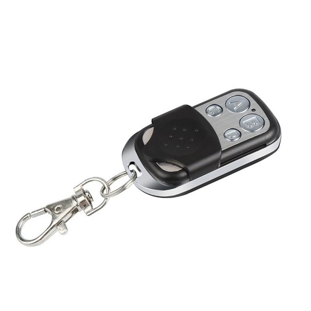 small metal four key remote control learning code universal garage rolling shutter door remote control 433MHz 5