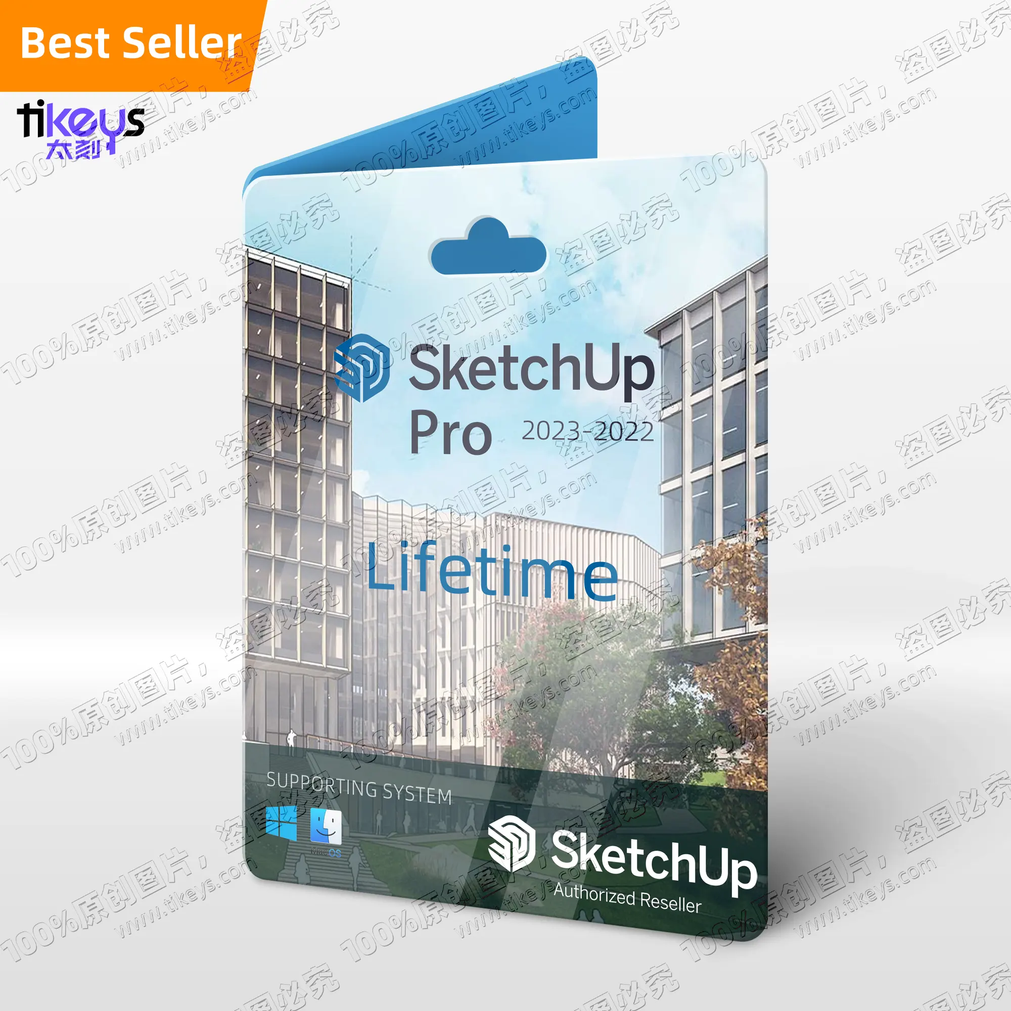 24/7 Online SketchUp Pro Lifetime 2023/2022 Mac/PC Traditionelles CAD Erstellen von 3D-Modellen Software-E-Mail-Lieferung