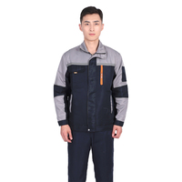 Vente en gros de vêtements de sécurité industriels réfléchissants personnalisés vêtements de travail ensemble de vêtements de travail atelier d'usine tenue uniforme de travailleur mécanicien