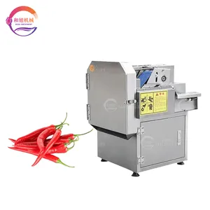 Electric Hot Pepper Cutter Chili Chopping Red Pepper Cutting Fresh Dried Chili Slicing Machine