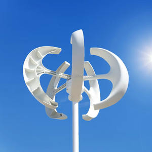 1kw 12v Eixo Vertical Doméstico Pequeno Gerador De Turbina Eólica Off Grid Sistema De Geração De Energia Eólica Com Controlador MPPT para Casa - Product Image 2