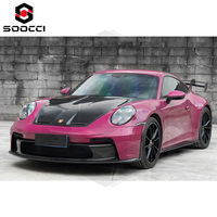 Matériau PP nouveau Kit de carrosserie de Style GT3 pour Porsche 911 992.1 992.2 séparateur de becquet inférieur accessoires de diffuseur arrière de lèvre de pare-chocs avant