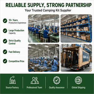 Equipo <span class=keywords><strong>de</strong></span> Emergencia Profesional para Exteriores, Compacto y Portátil, para 2-3 Personas, para Campamento, Senderismo y Actividades al Aire Libre, con Kit <span class=keywords><strong>de</strong></span> Primeros Auxilios - Product Image 6
