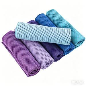 Serviette rafraîchissante à séchage rapide et haute élasticité pour la gym, le cyclisme, avec design personnalisé et sac - Product Image 1